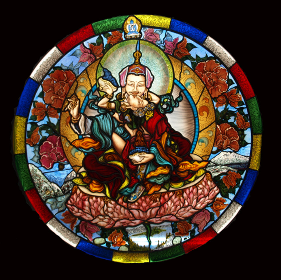 Buddhist Thangkas & Himalayan Art in Stained Glass