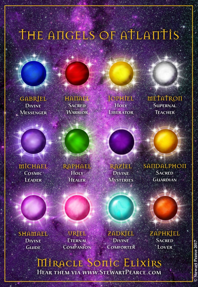 Angel Sigil Cards by Stewart Pearce